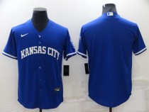 MLB Kansas City Royals Blank Blue Game Nike Jersey