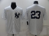 MLB New York Yankees #23 Don Mattingly White Game Nike Jersey