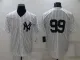 MLB New York Yankees #99 Judge White Game Nike Jersey