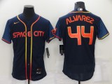 MLB Houston Astros #44 Yordan Alvarez 2022 Navy City Connect Flex Elite Jersey