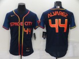 MLB Houston Astros #44 Yordan Alvarez 2022 Navy City Connect Flex Elite Jersey