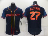 MLB Houston Astros #27 Jose Altuve 2022 Navy City Connect Flex Elite Jersey