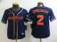 Youth MLB Houston Astros #2 Alex Bregman 2022 Navy City Connect Jersey