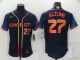MLB Houston Astros #27 Jose Altuve 2022 Navy City Connect Flex Elite Jersey