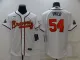 MLB Atlanta Braves #54 Max Fried 2022 White/Gold World Series Champions Program Flex Elite Jersey