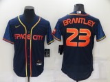 MLB Houston Astros #23 Michael Brantley 2022 Navy City Connect Flex Elite Jersey