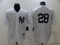 MLB New York Yankees #28 Josh Donaldson White Nike Game Jersey
