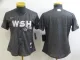 Women MLB Washington Nationals Black 2022 Gray City Connect Cherry Blossom Jersey