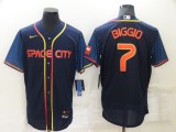 MLB Houston Astros #7 Craig Biggio 2022 Navy City Connect Flex Base Elite Jersey