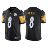 Youth Pittsburgh Steelers #8 Kenny Pickett 2022 Black Vapor Untouchable Limited Jersey