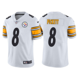 Youth Pittsburgh Steelers #8 Kenny Pickett 2022 White Vapor Untouchable Limited Jersey