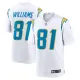 Men's Los Angeles Chargers #81 Mike Williams White Vapor Untouchable Limited Jersey
