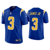 Men's Los Angeles Chargers #3 Derwin James Jr. Royal Vapor Untouchable Limited Jersey
