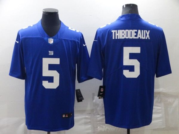 Men's New York Giants #5 Kayvon Thibodeaux 2022 Blue Vapor Untouchable Limited Jersey