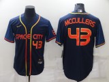 MLB Houston Astros #43 Lance McCullers 2022 Navy City Connect Jersey