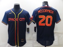 MLB Houston Astros #20 Chas McCormick 2022 Navy City Connect Flex Base Elite Jersey