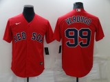 MLB Boston Red Sox #99 Verdugo Red Game Nike Jersey