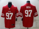 Men's San Francisco 49ers #97 Nike Bosa 2022 New Scarlet Vapor Untouchable Limited Jersey