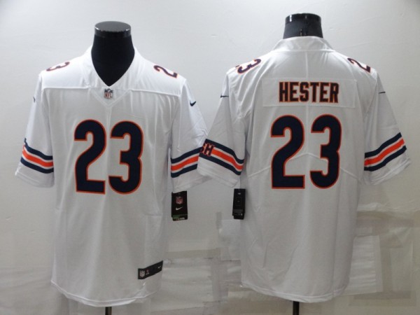 Men's Chicago Bears #23 Hester White Vapor Untouchable Limited Jersey