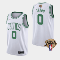 NBA Boston Celtics Active Player Custom White 2022 Finals Jersey