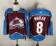 Men's Adidas Colorado Avalanche #8 Cale Makar Red Stitched NHL Jersey