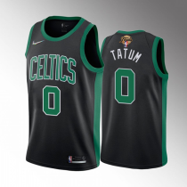 NBA Boston Celtics #0 Jayson Tatum Black 2022 Finals Jersey