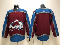 Men's Colorado Avalanche Blank Red NHL Adidas Jersey