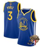 NBA Golden State Warriors #3 Jordan Poole 2022 Royal Jersey