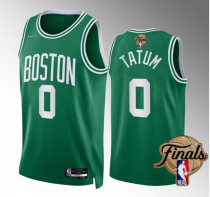 NBA Boston Celtics #0 Jayson Tatum Green 2022 Finals Jersey