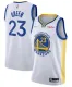 NBA Golden State Warriors #23 Draymond Green 2022 White 75th Anniversary Jersey