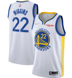 NBA Golden State Warriors #22 Andrew Wiggins 2022 White 75th Anniversary Jersey