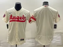 MLB Los Angeles Angels Blank 2022 Cream City Connect Flex Base Elite Jersey