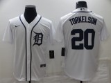 MLB Detroit Tigers #20 Torkelson White Game Nike Jersey