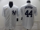 MLB New York Yankees #44 Jackson White Nike Game Jersey