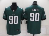 Men's Philadelphia Eagles #90 Davis Green Vapor Untouchable Limited Jersey