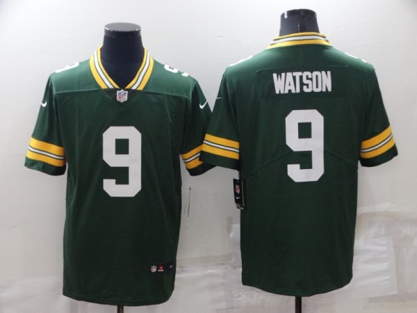 Men's Green Bay Packers #9 Christian Watson Green Vapor Untouchable Limited Jersey