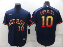 MLB Houston Astros #10 Yuli Gurriel 2022 Navy Jersey