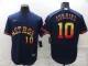 MLB Houston Astros #10 Yuli Gurriel 2022 Navy Jersey