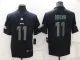 Men's Philadelphia Eagles #11 A. J. Brown Black Impact Limited Jersey