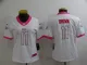 Women Philadelphia Eagles #11 A. J. Brown Pink White Jersey