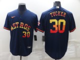 MLB Houston Astros #30 Kyle Tucker 2022 Navy Jersey