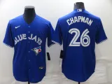 MLB Toronto Blue Jays #26 Chapman Blue Game Nike Jersey