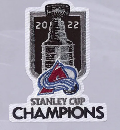 NHL Colorado Avalanche 2022 Stanley Cup Champions Patch