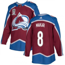 Men's Colorado Avalanche #8 Cale Makar 2022 Burgundy Stanley Cup Champions Patch Jersey