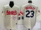 MLB Los Angeles Angels #23 Archie Bradley  Cream 2022 City Connect Jersey