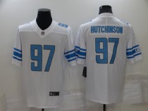 Men's Detroit Lions #97 Aidan Hutchinson White Vapor Untouchable Limited Jersey