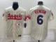 MLB Los Angeles Angels #6 Anthony Rendon 2022 Cream City Connect Flex Base  Elite Jersey