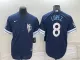 MLB  Kansas City Royals #8 Lopez 2022 Navy City Connect Jersey