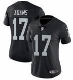 Women Las Vegas Raiders #17 Davante Adams Black Vapor Limited Jersey