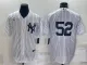 MLB New York Yankees #52 C.C. Sabathia White White Nike Game Jersey